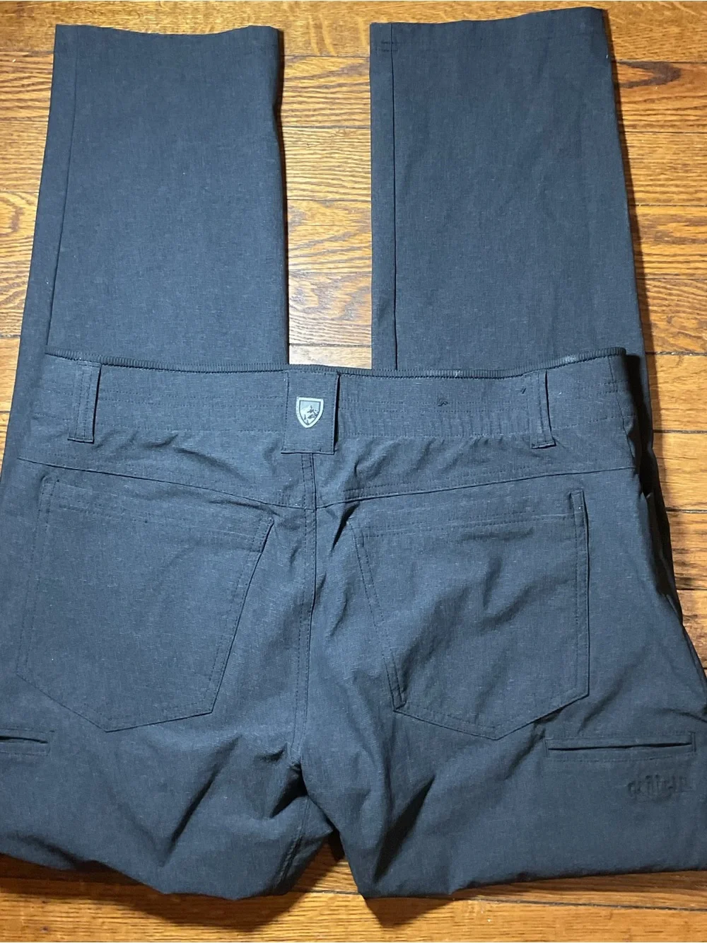 Kuhl Deceptr Pants Mens 34x32 Fits 34x31 Dark Grey Outdoor Performance Stretch